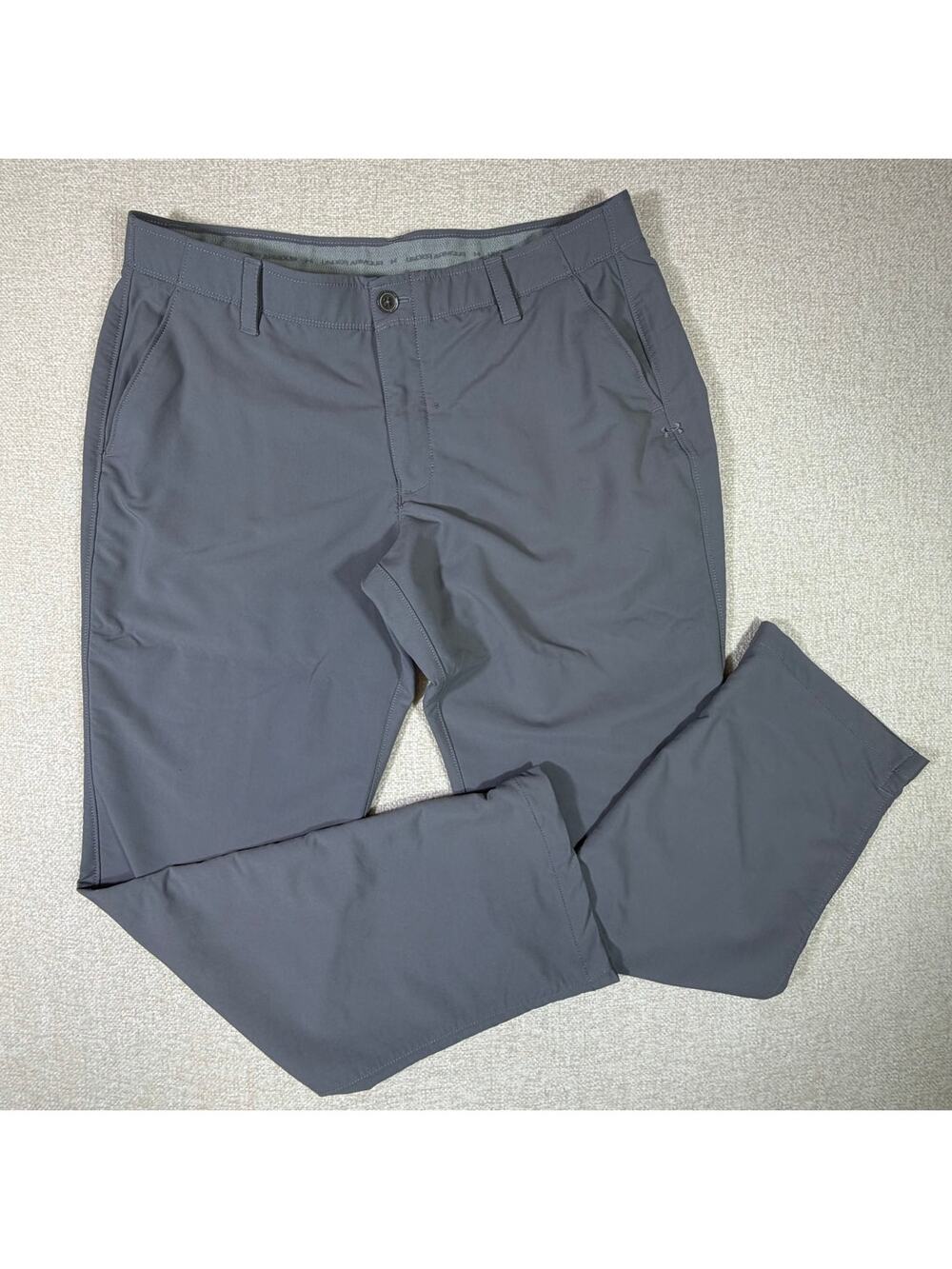 Under Armour Men 38x30 Gray All Season Gear Athleisure Performance Stretch Pants